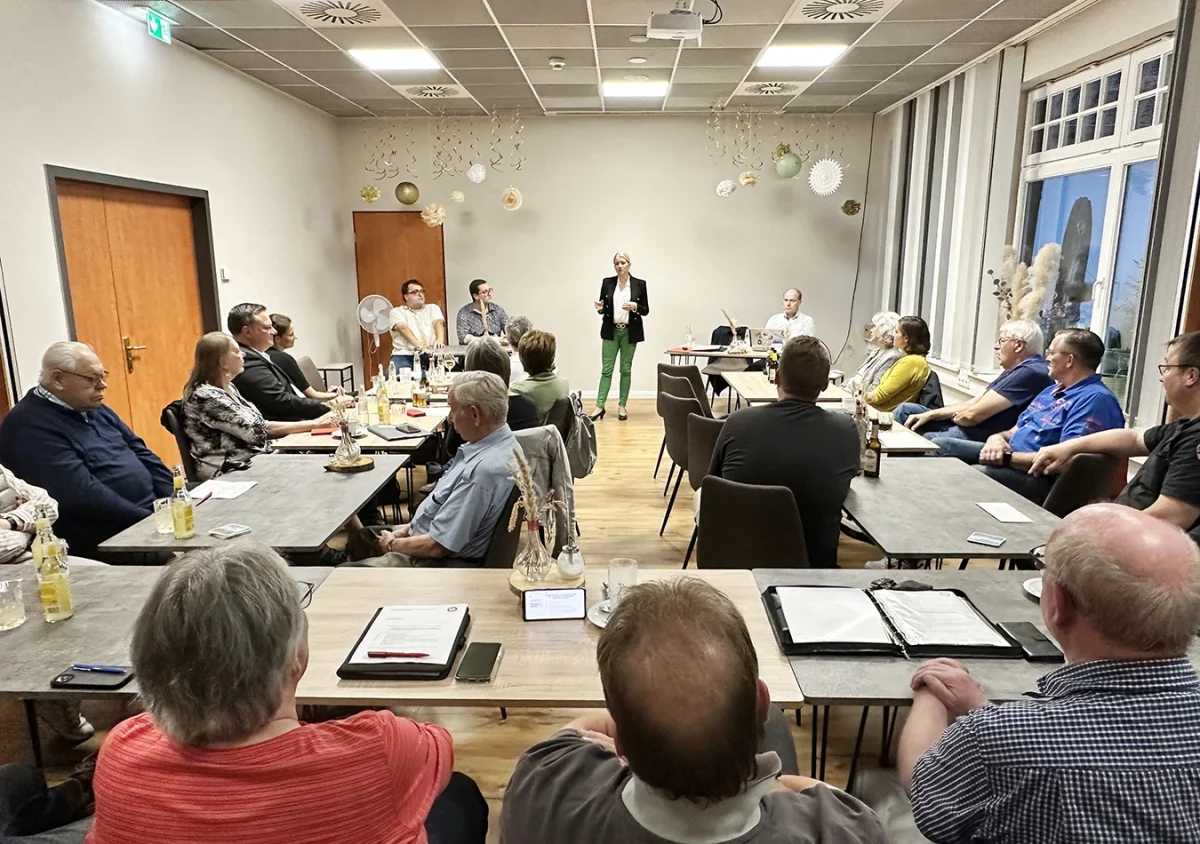 Herbst-Mitgliederversammlung SPD Bad Essen mit Dr. Kathrin Wahlmann, Nds. Justizministerin